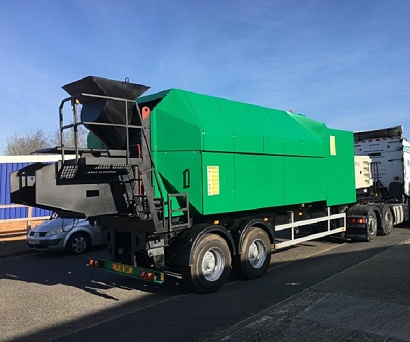 Рециклер асфальтобетона на автомобиле VEB5000