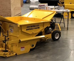 Мини укладчик асфальта на колесах АТР 211P