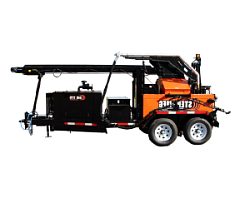 Прицепной плавильный котел-заливщик швов OJK - 400