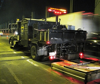 Автономный дорожный комплекс для ямочного ремонта на грузовом автомобиле Patriot 4