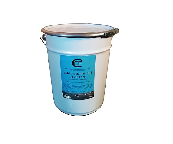 Дорожный герметик (мастика) для холодной заливки швов и трещин на асфальте  Cold Crack Filler L12