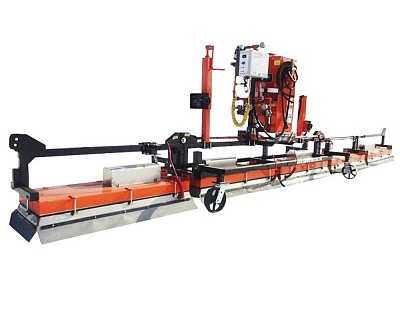 Передвижная инфракрасная установка для обогрева продольных швов на асфальте JMH 400PA