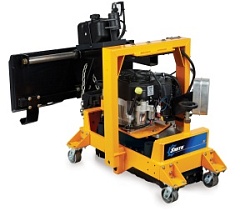 Прицепная установка  для удаления разметки и маркировки с бензиновым двигателем X3.22G