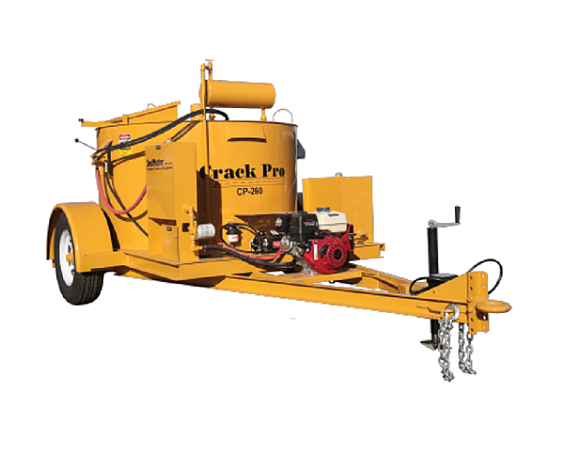 Прицепной плавильно - заливочный котел CrackPro 260 Gravity Flow