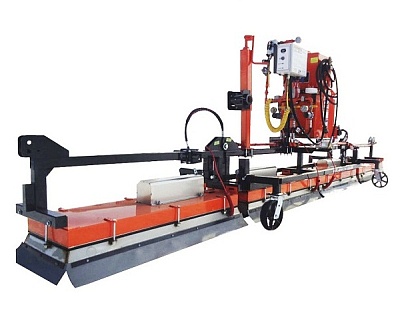 Установка для инфракрасного нагрева продольных швов на асфальте JMH 500PA