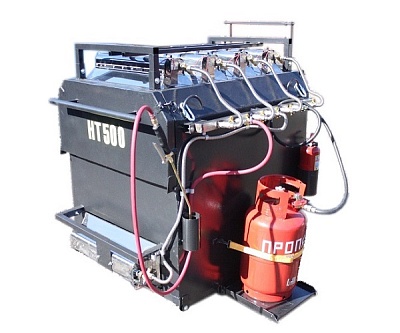 Термос-бункер для нагрева и регенерации асфальта HT-500M