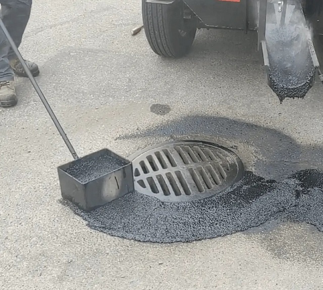 Рамка для нанесения литого асфальта