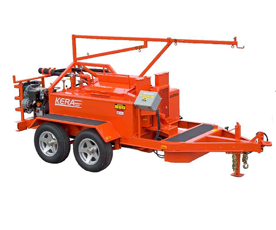  Плавильный котел-заливщик швов на прицепе KERA145HP