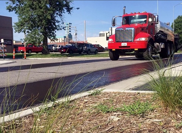 Prime Coat - это нанесение вяжущего грунтовочного слоя на дорожную одежду