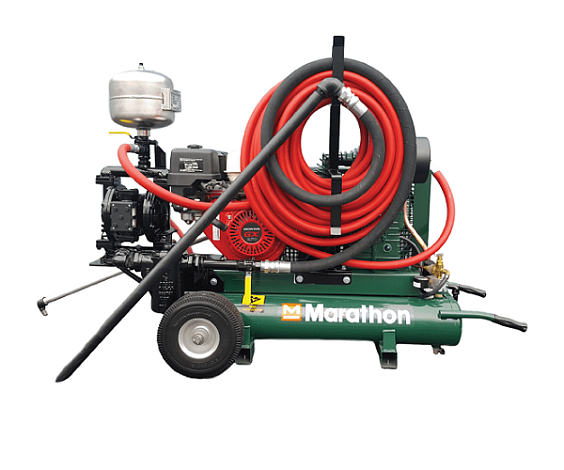 Портативный распылитель защитных текстурных покрытий асфальта DPS9