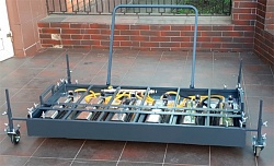 Инфракрасная установка нагрева асфальта УИ 6-12