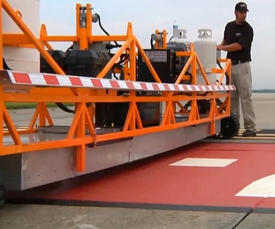 Самоходная установка инфракрасного нагрева  KM4-20